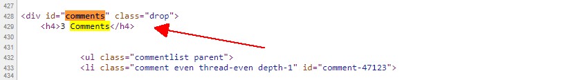 Excluir ID de HTML en la configuración de contenido para el corrector ortográfico